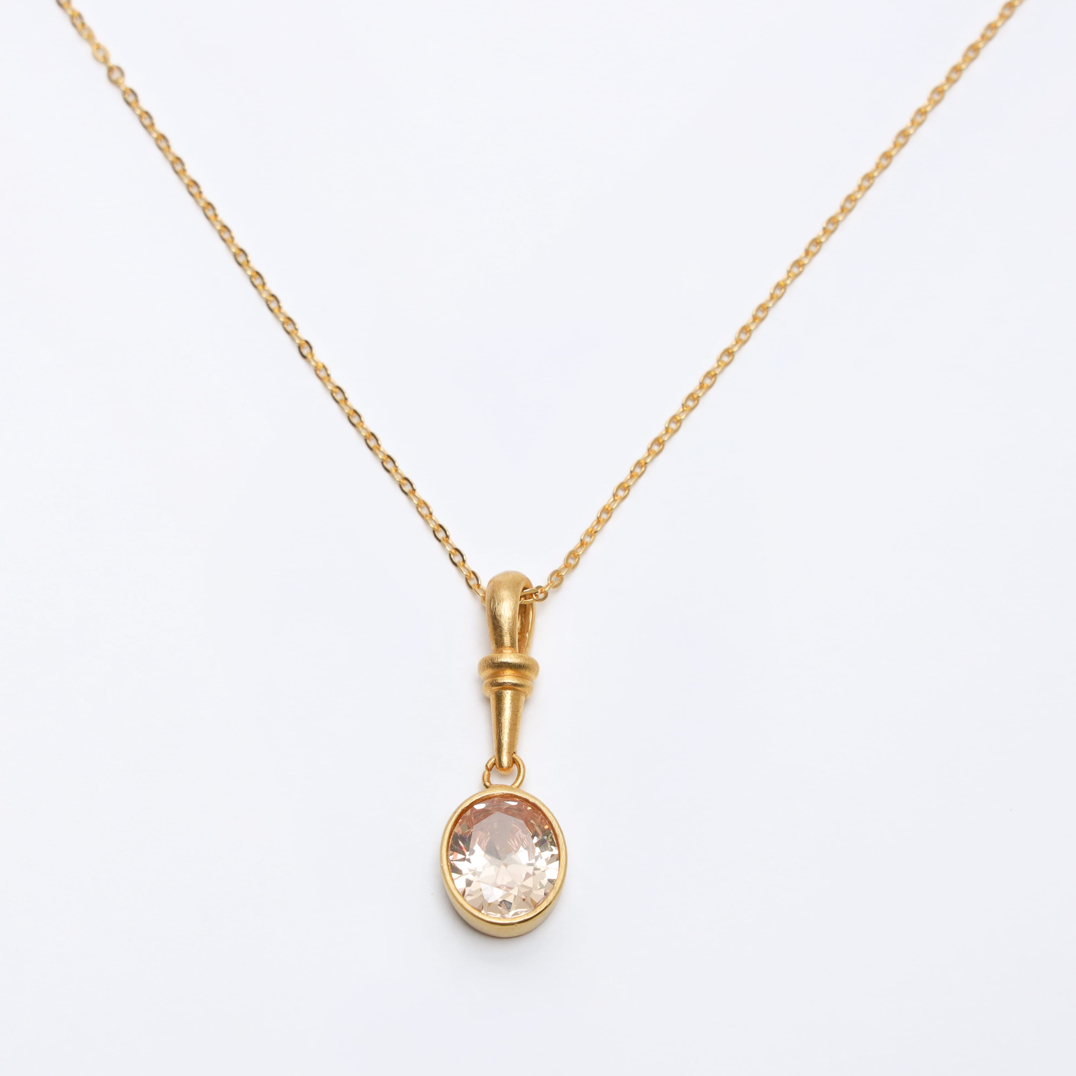 Nova Halo Necklace Fe
