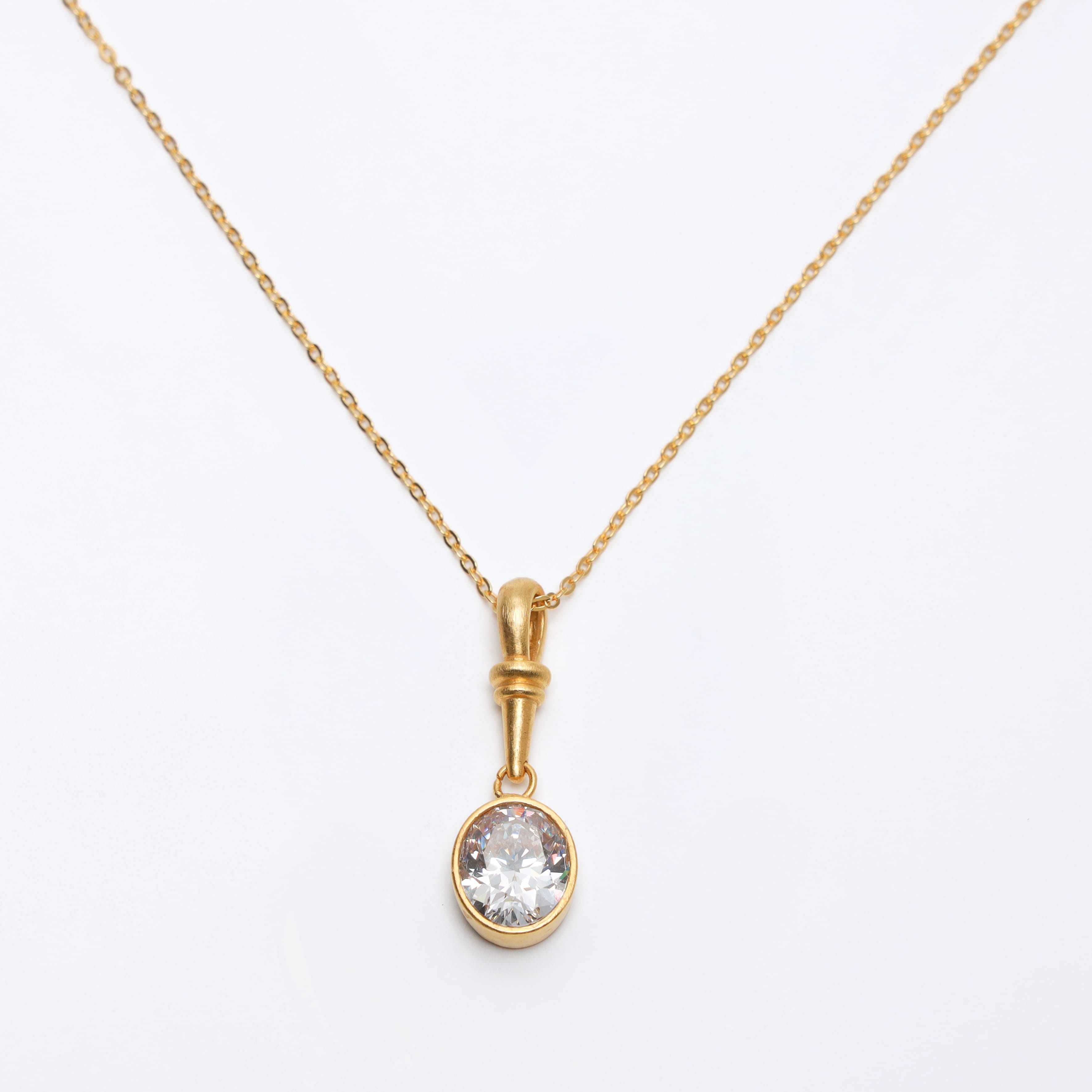 Nova Halo Necklace Fe