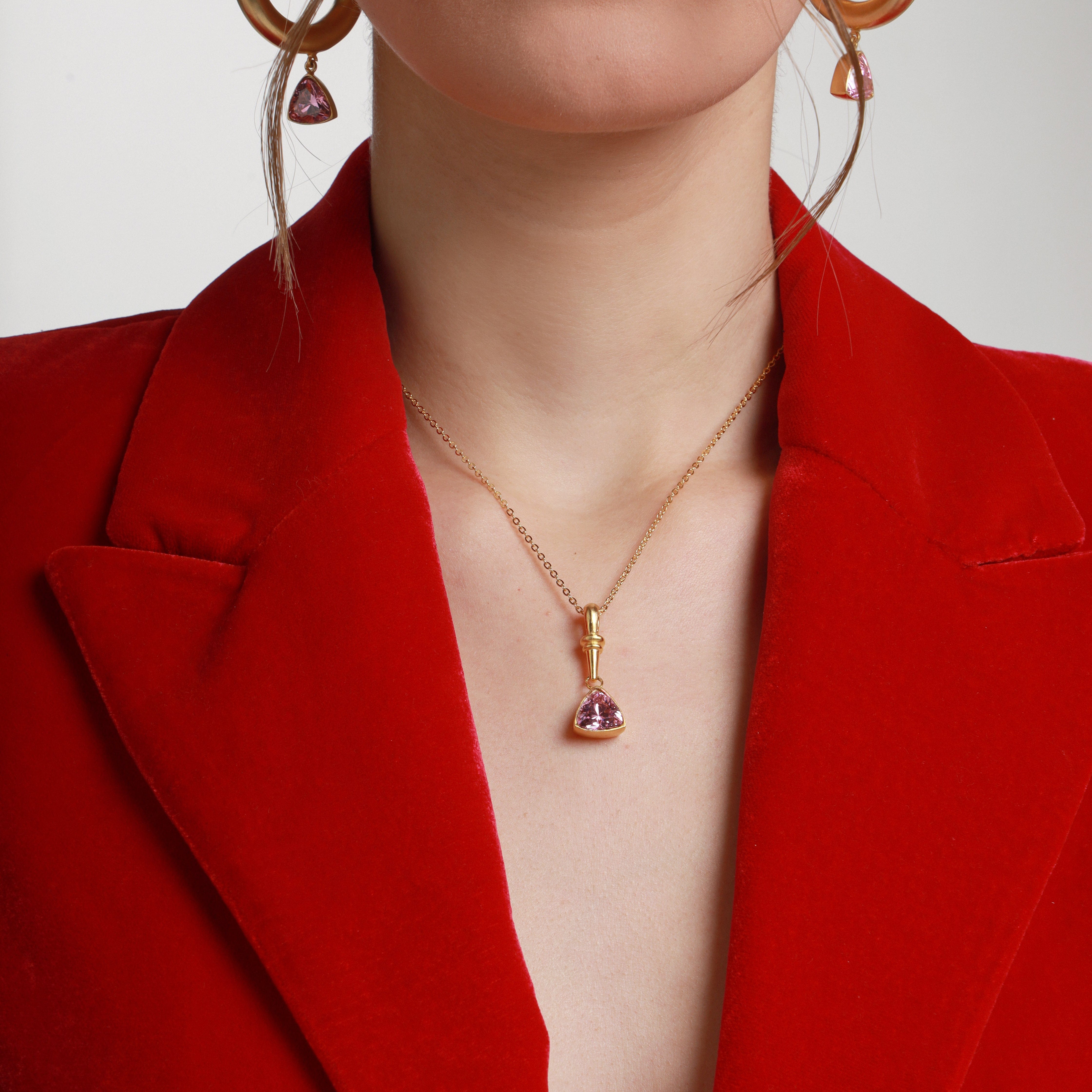 Nova Prism Necklace Fe