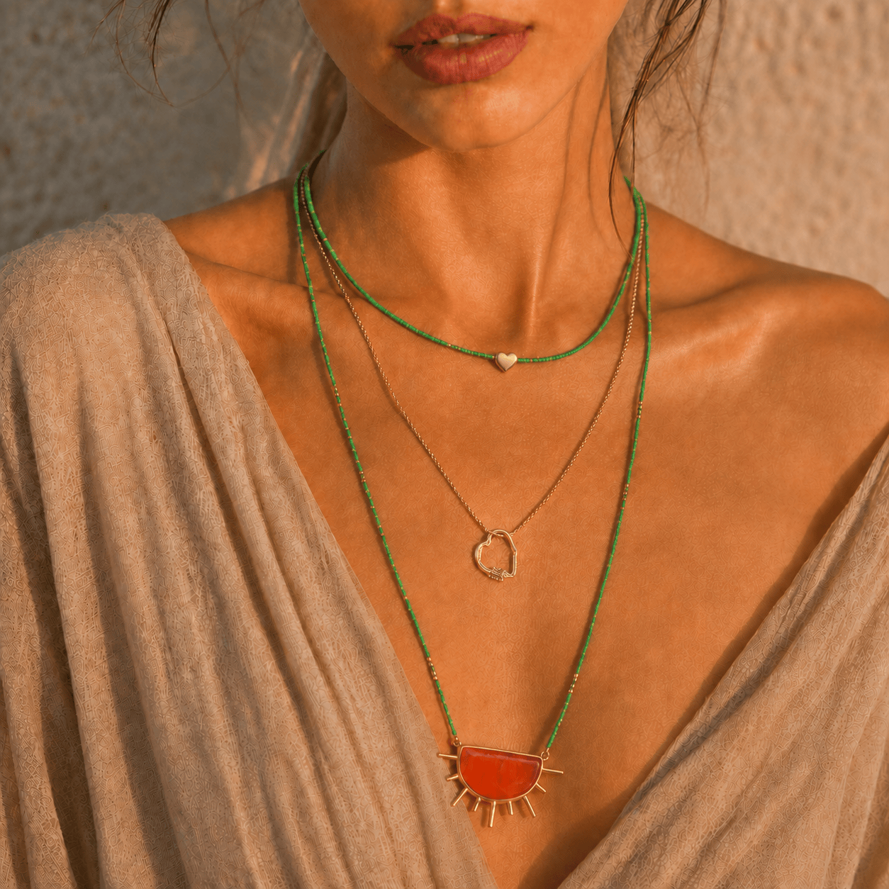 Sahara Sun Necklace Fe