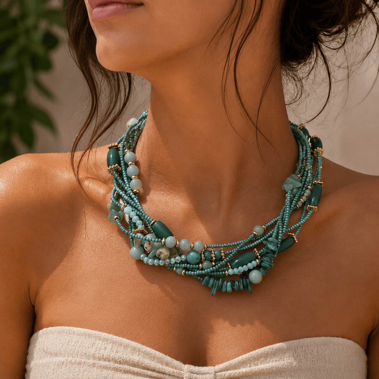 Eau Necklace Fe
