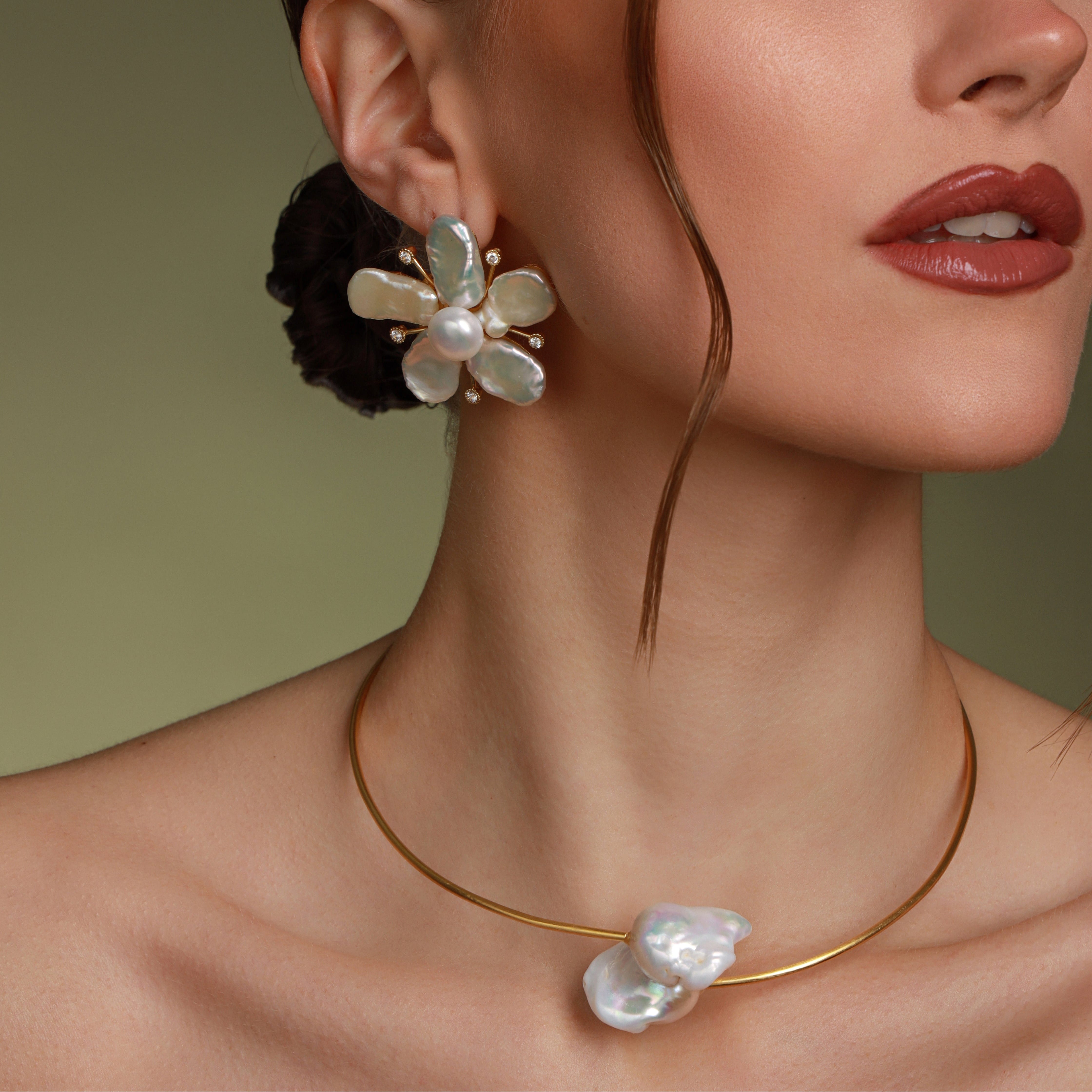 Nerina Pearl Necklace Fe