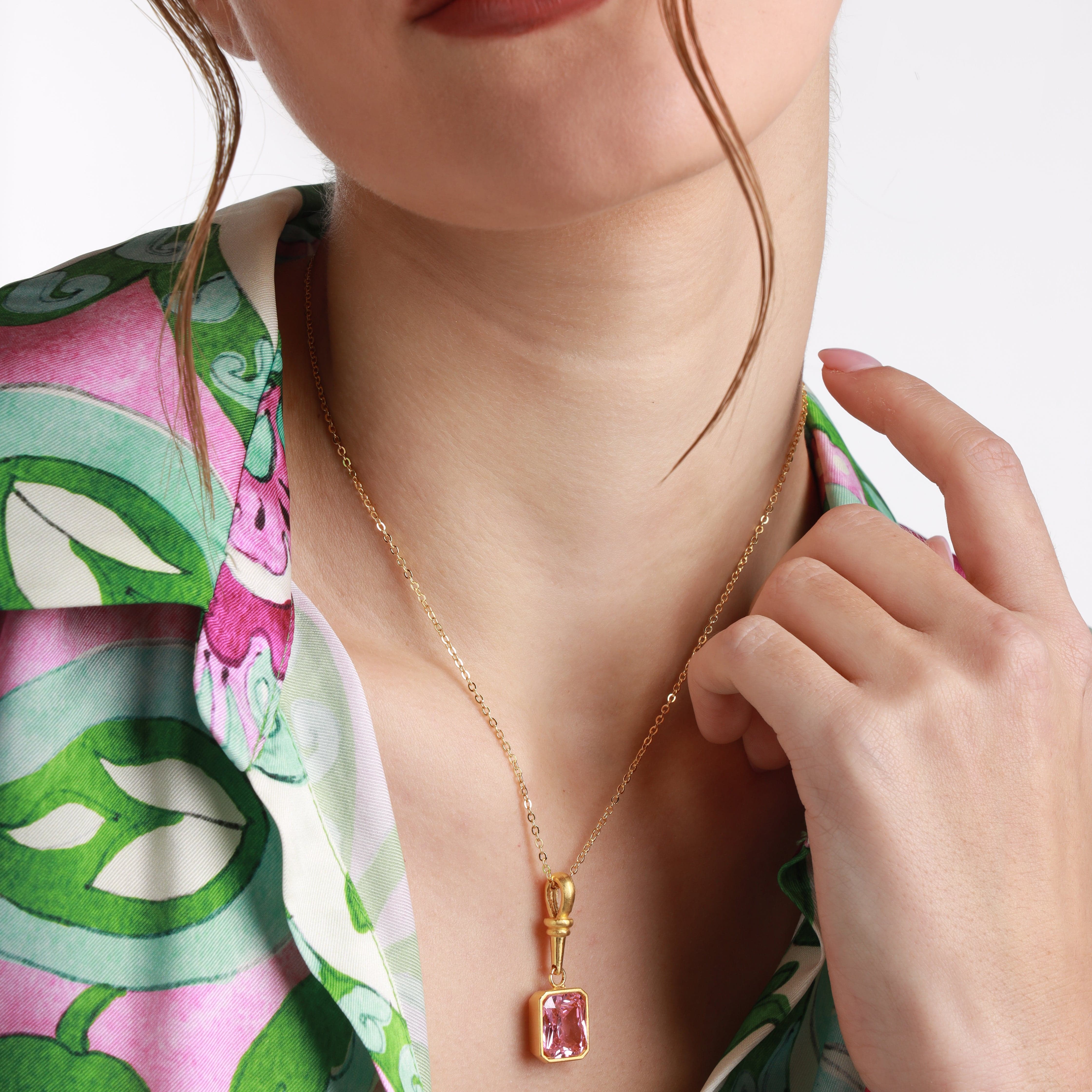 Nova Line Necklace Fe