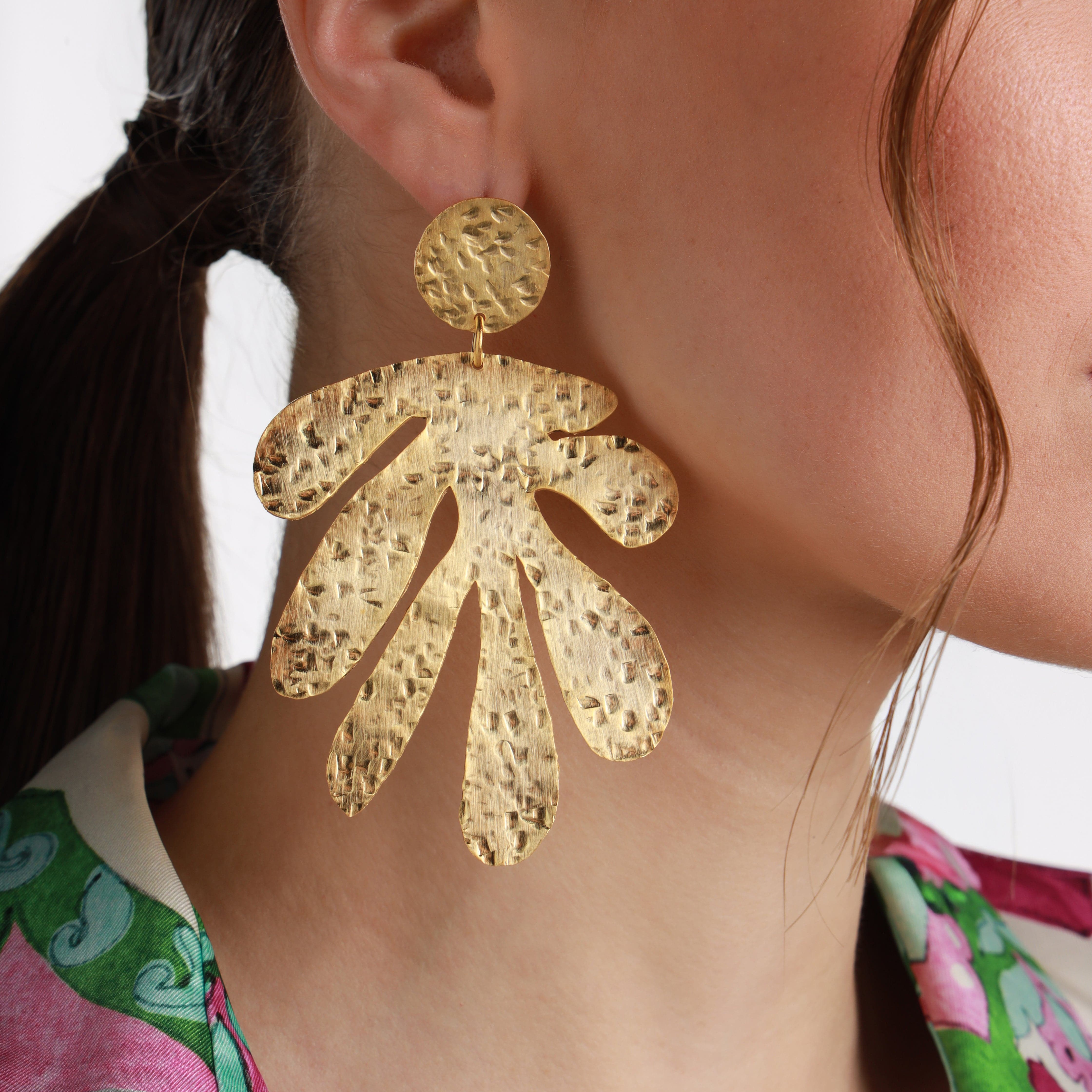 Sol Petal Earrings Fe
