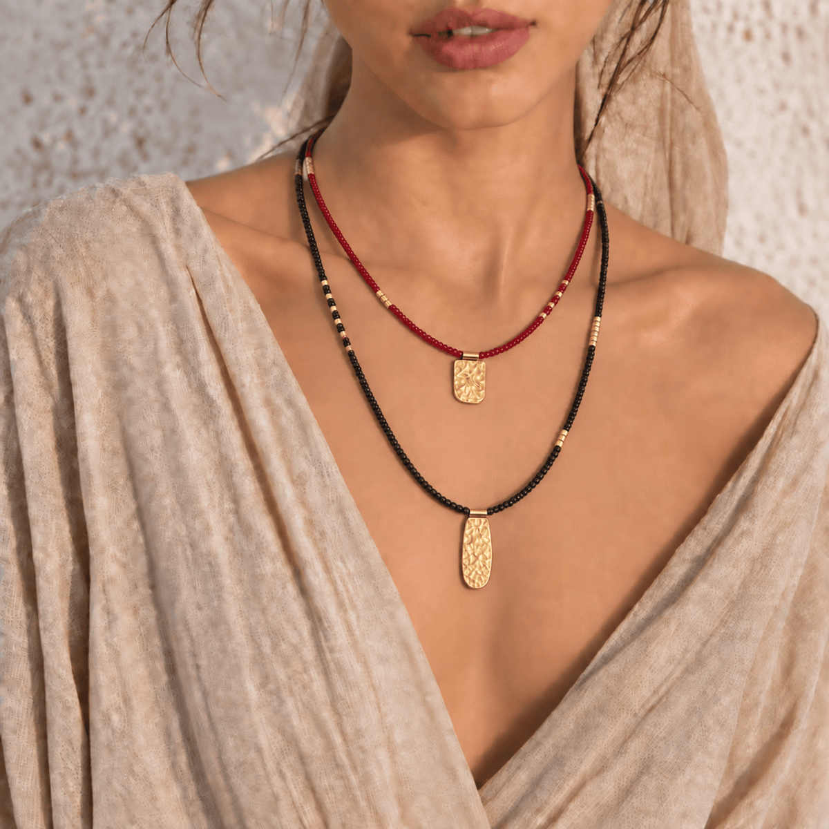 Terra Sphere Necklace Fe
